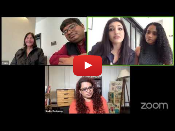 Discussing "World Menstrual Hygiene Day" with Miss World Organization & Aakar Innovations